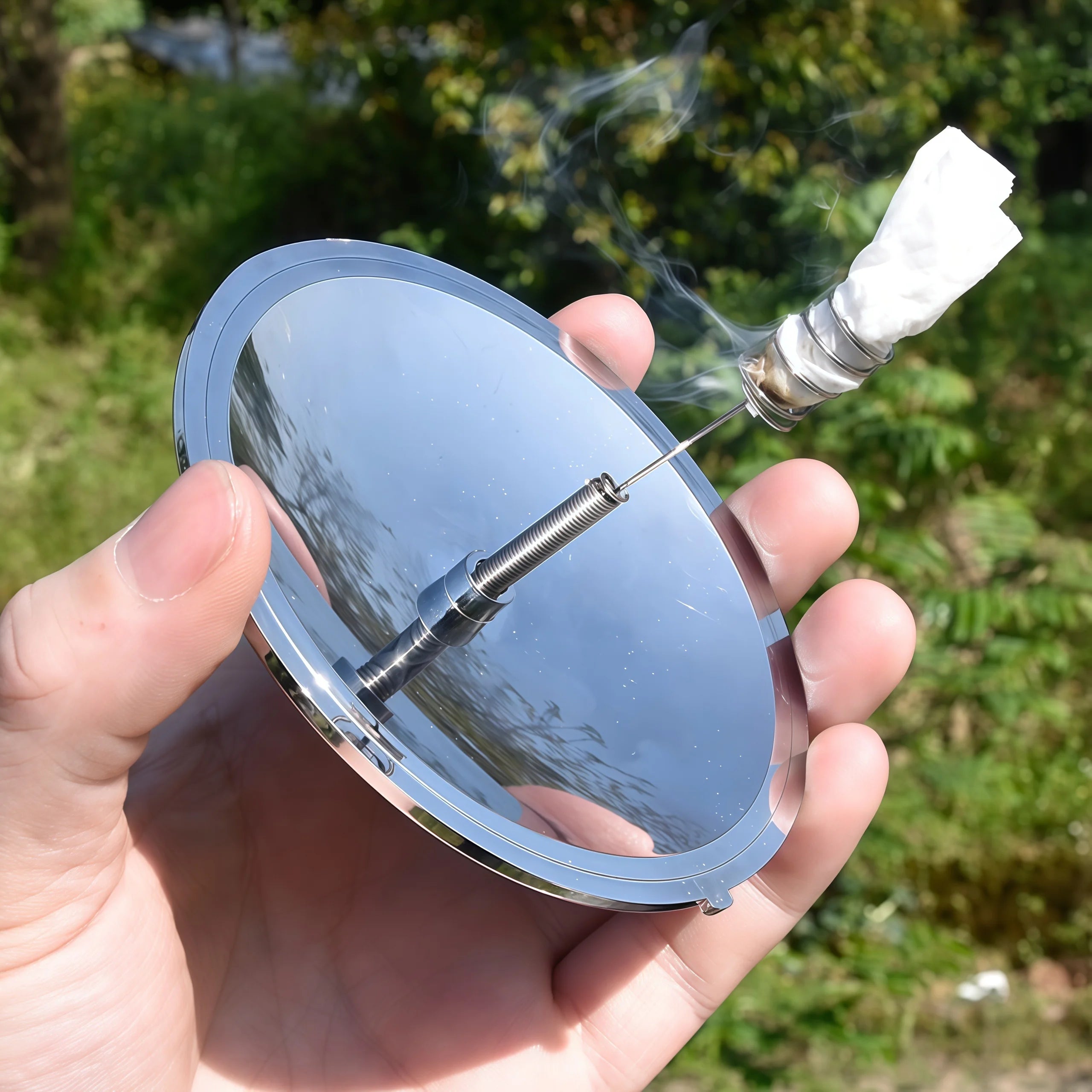 Solar Fire Starter, Waterproof Windproof Lighter for Camping, Hiking, Survival Emergency Kit, Portable Outdoor Gear