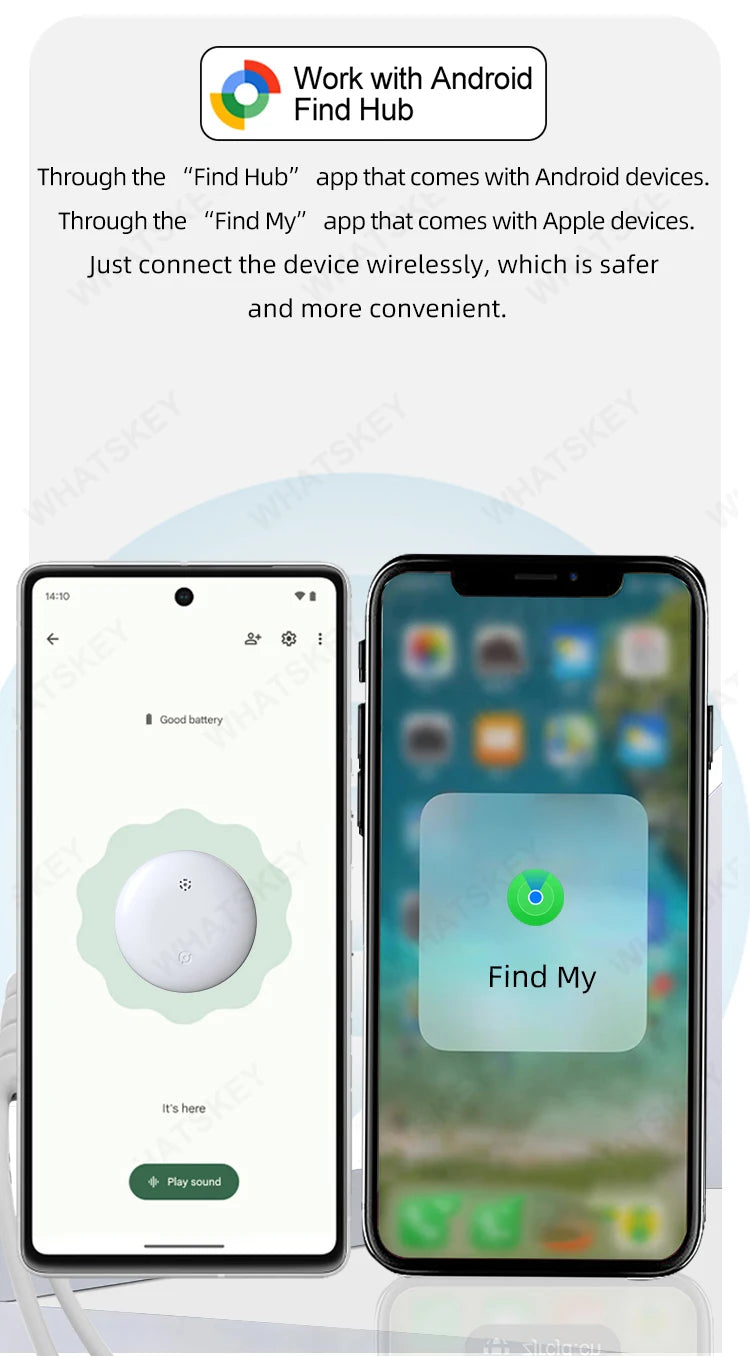 🐾 Collar GPS Inteligente para Mascotas – Google Find My & AirTag | Perros y Gatos