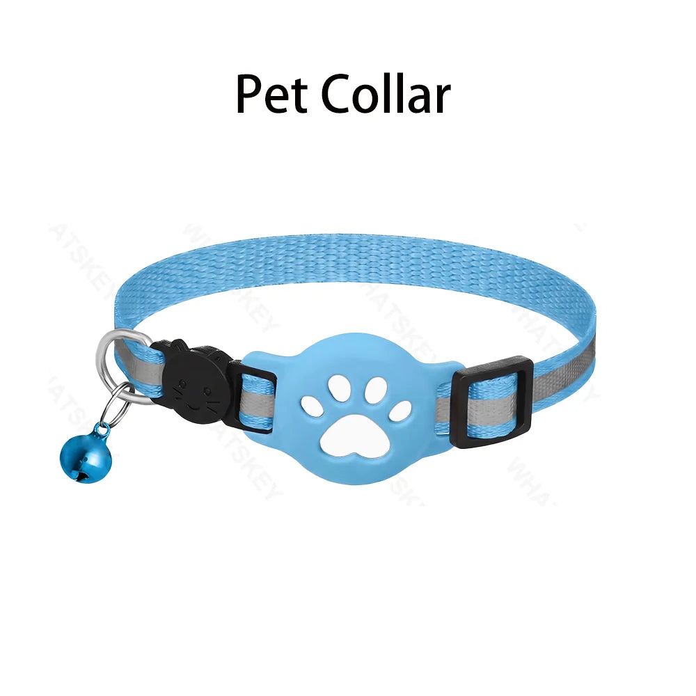 🐾 Collar GPS Inteligente para Mascotas – Google Find My & AirTag | Perros y Gatos
