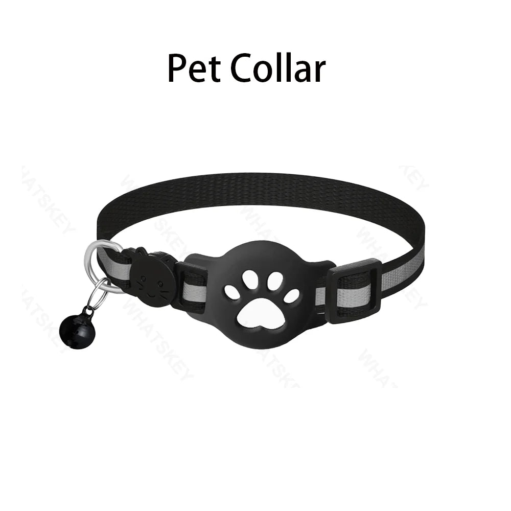 🐾 Collar GPS Inteligente para Mascotas – Google Find My & AirTag | Perros y Gatos